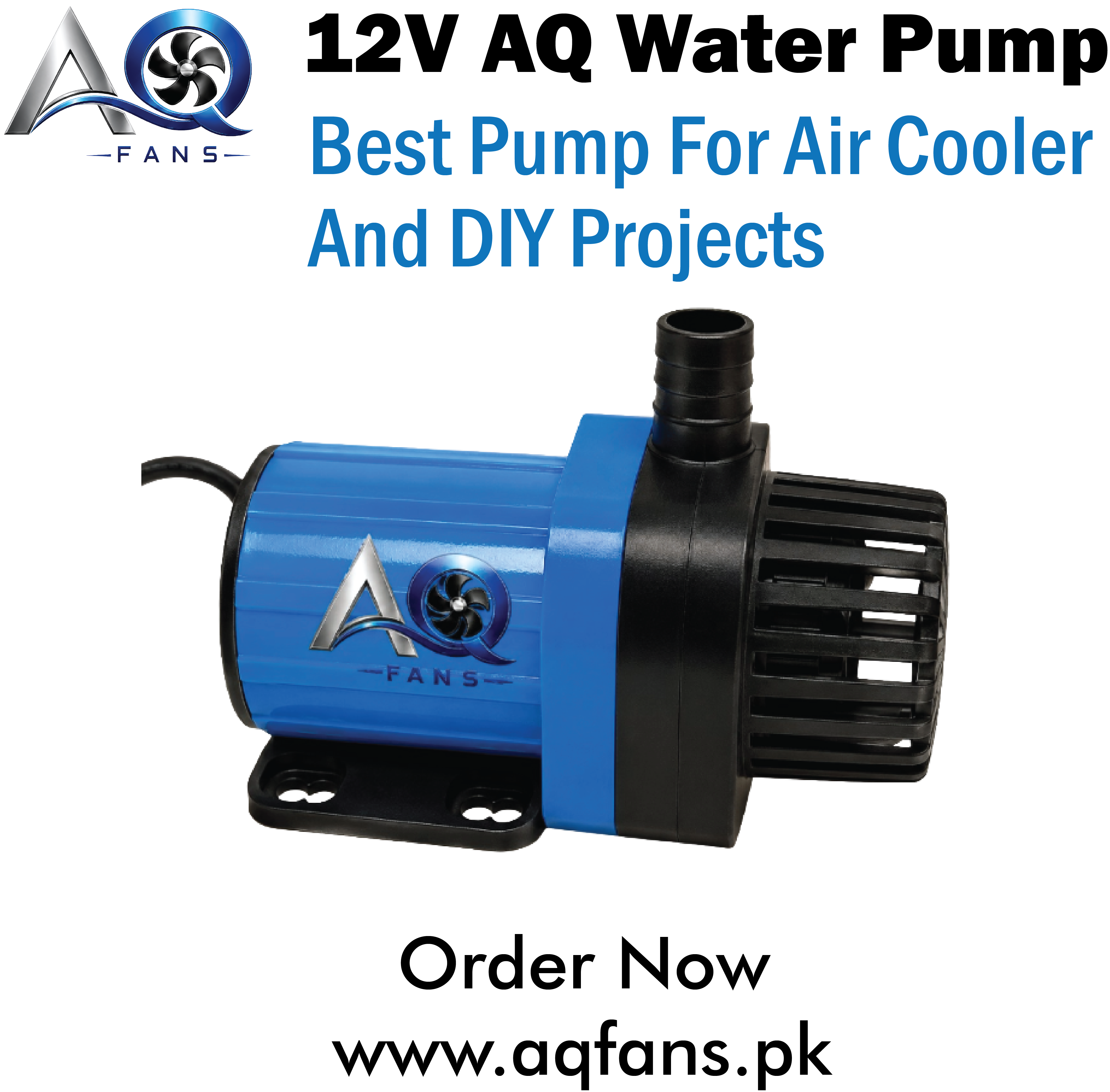 New 12V DC Water Pump For Air Cooler | High Water Flow And High Motor Speed | Energy Saving